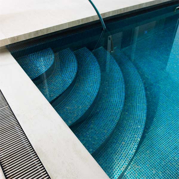 Cotswold Swimming pool steps indoor