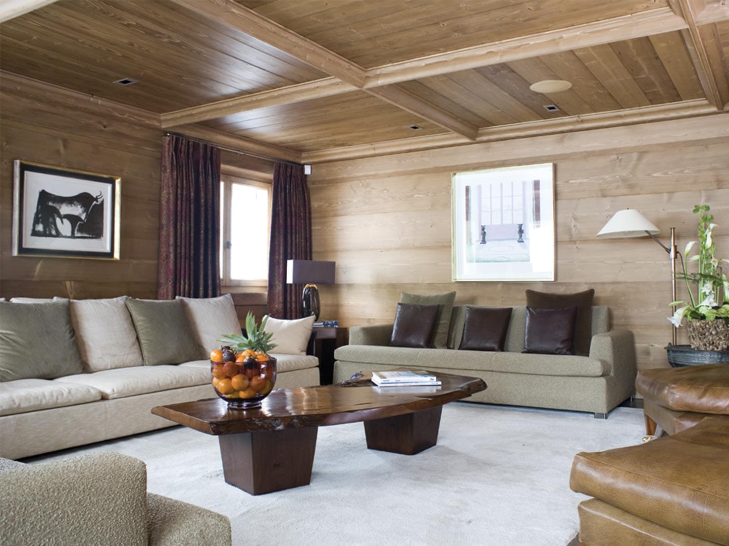 Ski Chalet Living room