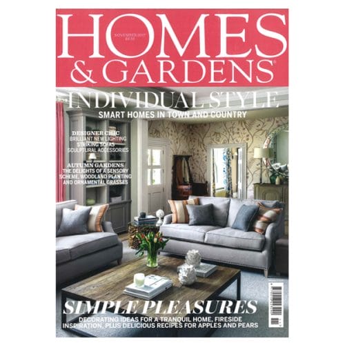 Homes and Gardens Front Cover November 2017