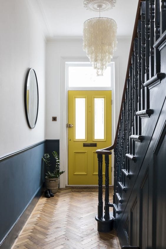 Adding colour to your hallway